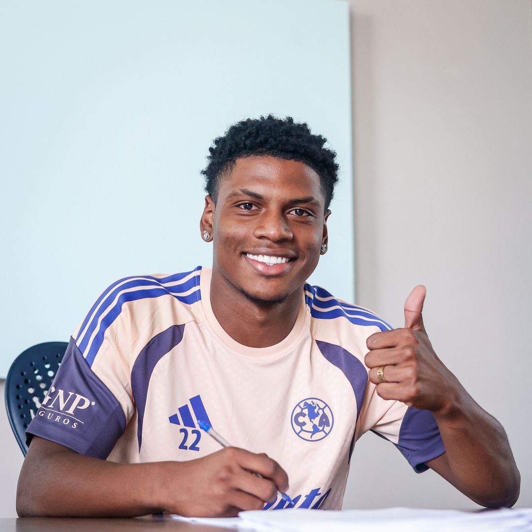 Óscar Perea, jugador del Club América